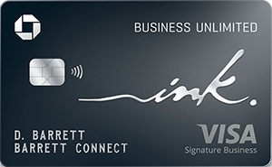 Chase Ink Business Unlimited® Credit Card.