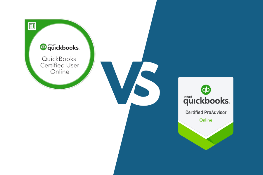 QuickBooks Certified User vs ProAdvisor