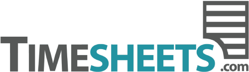 TimeSheets logo.