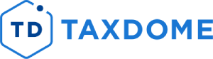 Taxdome logo.