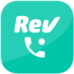 Rev Call Recorder logo.