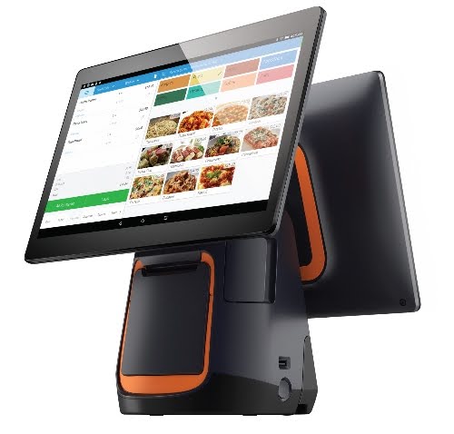 Ehopper All in One Touchscreen POS Terminal with Customer Facing Display (T2s Model)