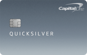 Capital One Quicksilver Secured Cash Rewards Credit Card.