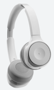 The Cisco 730 headset in white.