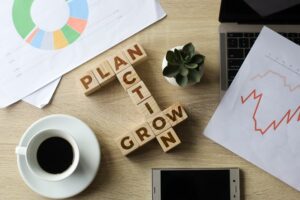 Plan Action Grow Motivational Quotes.