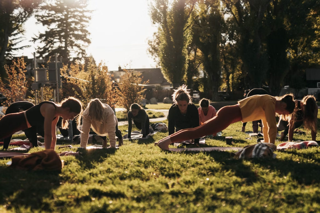 Group fitness classes bring people together and promote wellness – an energizing small town business that builds both health and community.