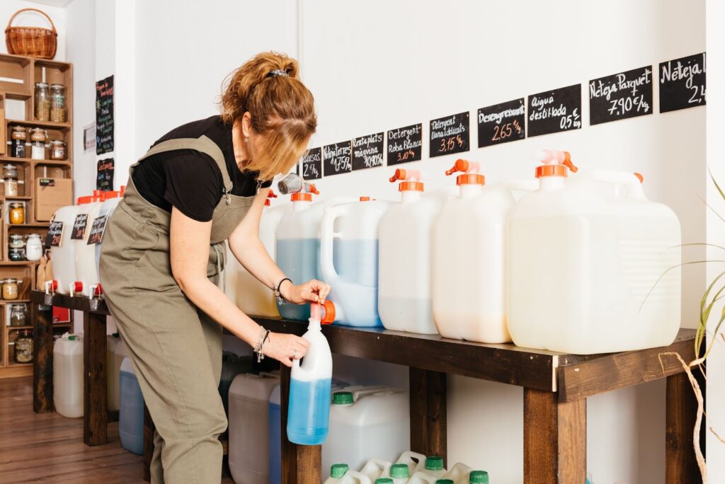 A refill station makes sustainable living more accessible – perfect for small towns looking to reduce waste and support eco-friendly habits.