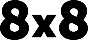 8x8 logo