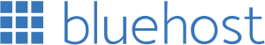 Bluehost logo.