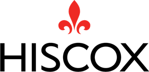 Hiscox logo.