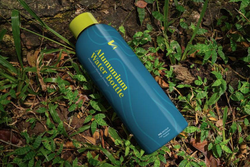 Sample branded insulated water bottle.