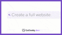 An example of how Airo creates a GoDaddy website.