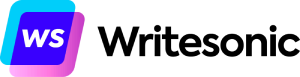 Writesonic logo.
