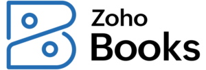 Zoho Books logo.
