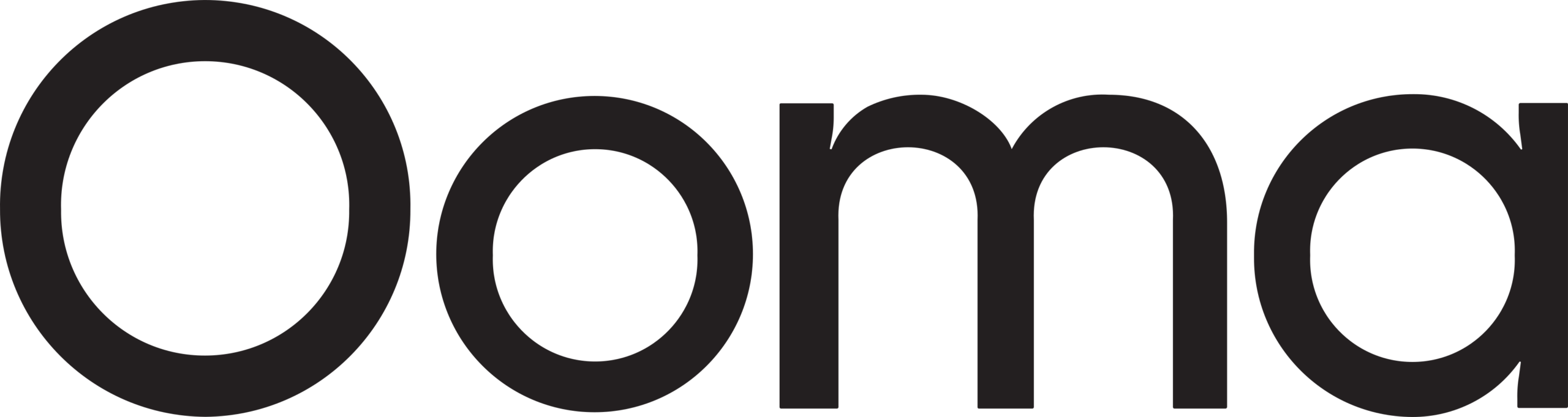 Ooma logo.
