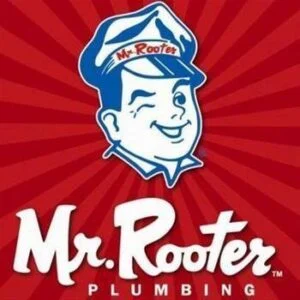 Mr. Rooter logo.