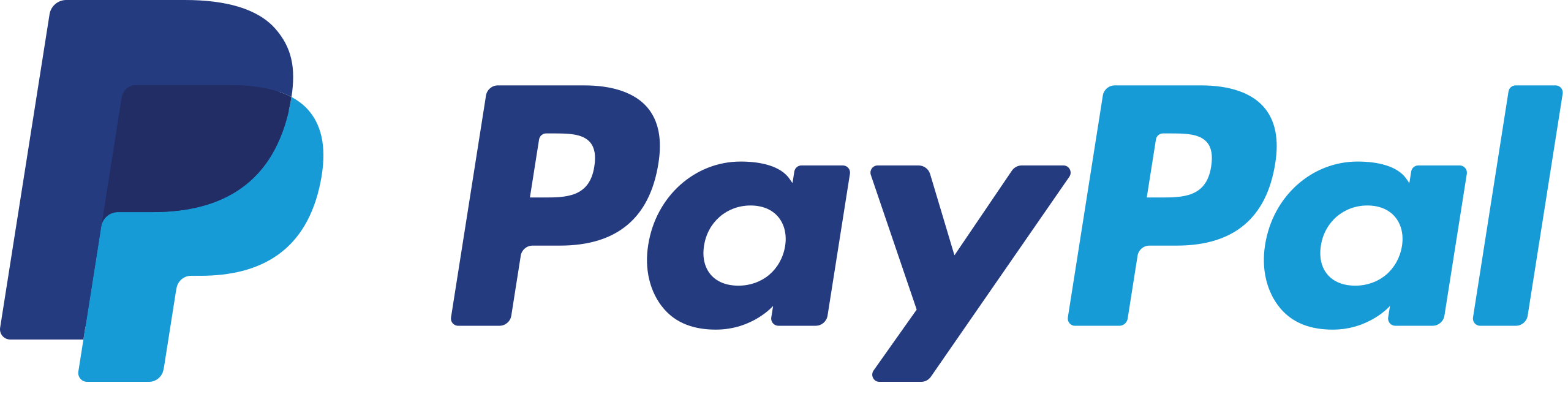PayPal logo.