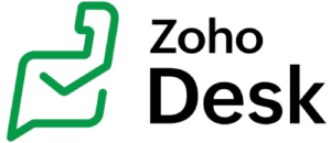 Zoho Desk logo.