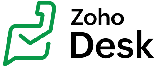 Zoho Desk logo.