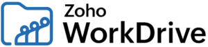 Zoho WorkDrive logo.