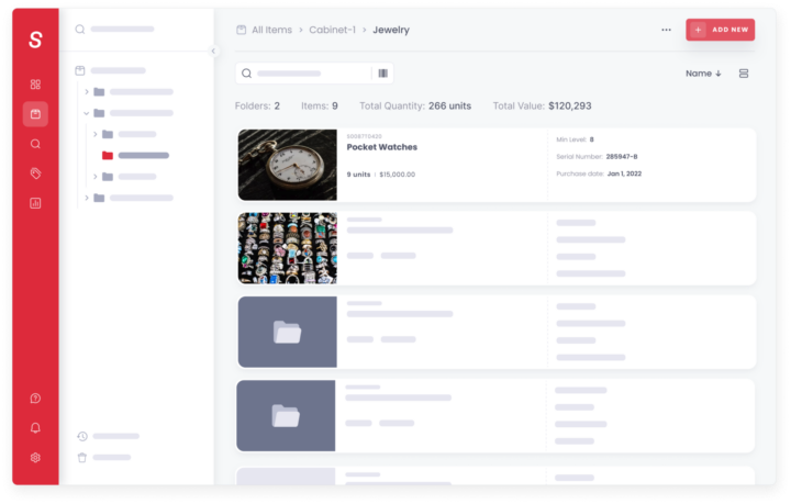 sortly jewelry inventory software antique pocket watch inventory